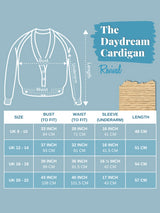 Midcentury Vintage Daydream Cardigan in Malt Shake