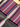 Purple Striped Albert Thurston Vintage Braces