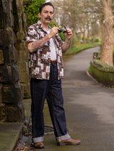 Hawaiian Leisure Shirt - Tiki Postcard