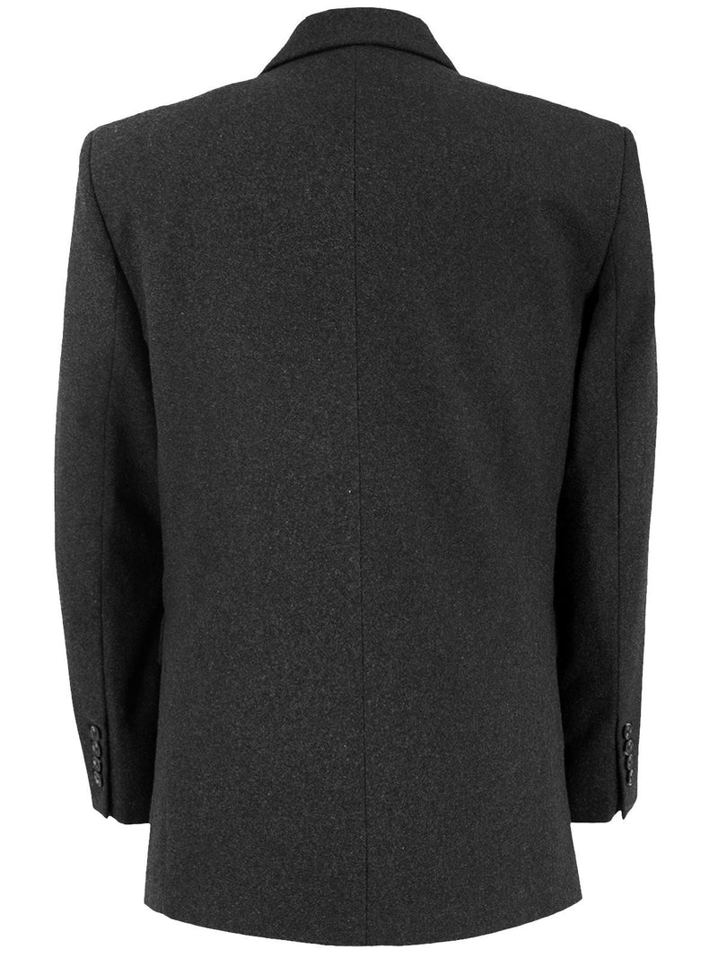 1940s Vintage Deliverance Demob Jacket in Charcoal