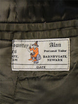 Vintage Check Wool Tweed Jacket