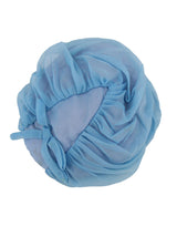 Vintage 1960s Soft Gathered Blue Cap