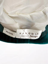 Vintage Kangol Green Velvet Beret Hat