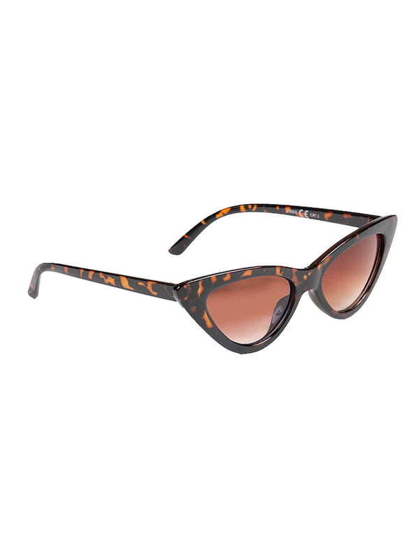 50s Retro Style Tortoiseshell Catseye Wing Sunglasses