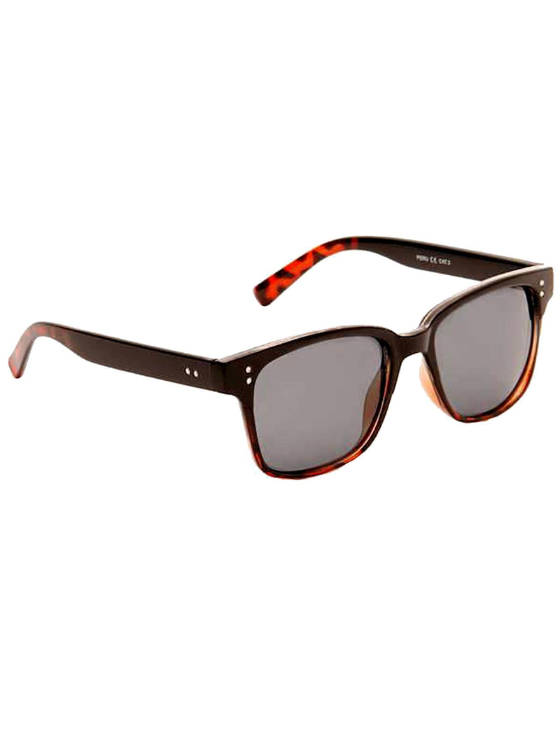Vintage Style Black Tortoiseshell Polarised Sunglasses