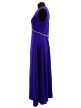 Vintage Berkertex Purple Evening Maxi Dress